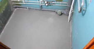 Наливной пол в туалете Ишим, цена от 881 руб.